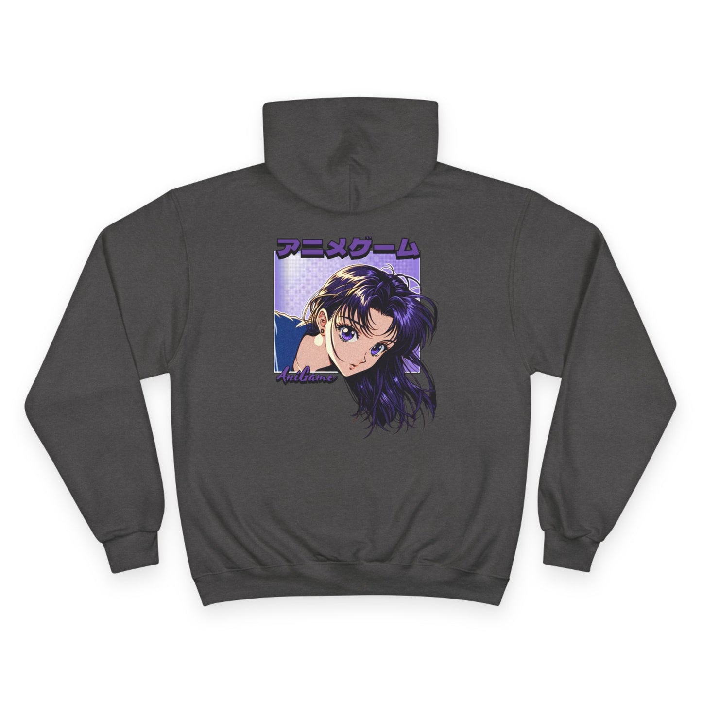 AniGame X Champion “CURIOUS PURPLE” Hoodie