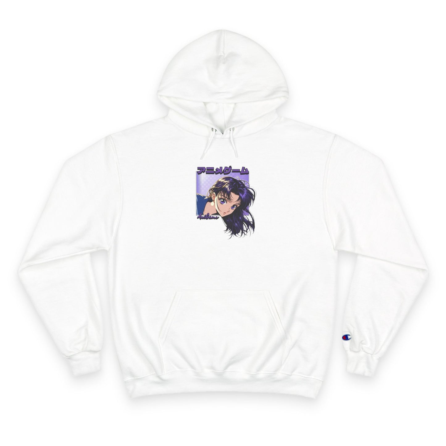 AniGame X Champion “CURIOUS PURPLE” Hoodie