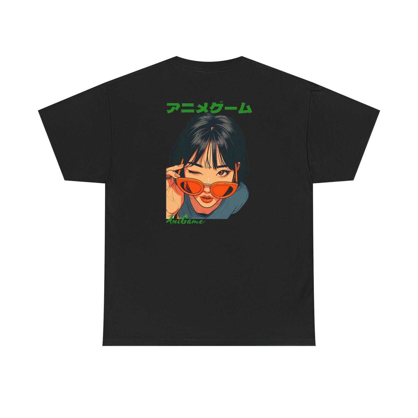AniGame “Orange Wassup” T-Shirt , Vintage Anime Shirt, Unisex Cotton T-Shirt, Casual Graphic Wear