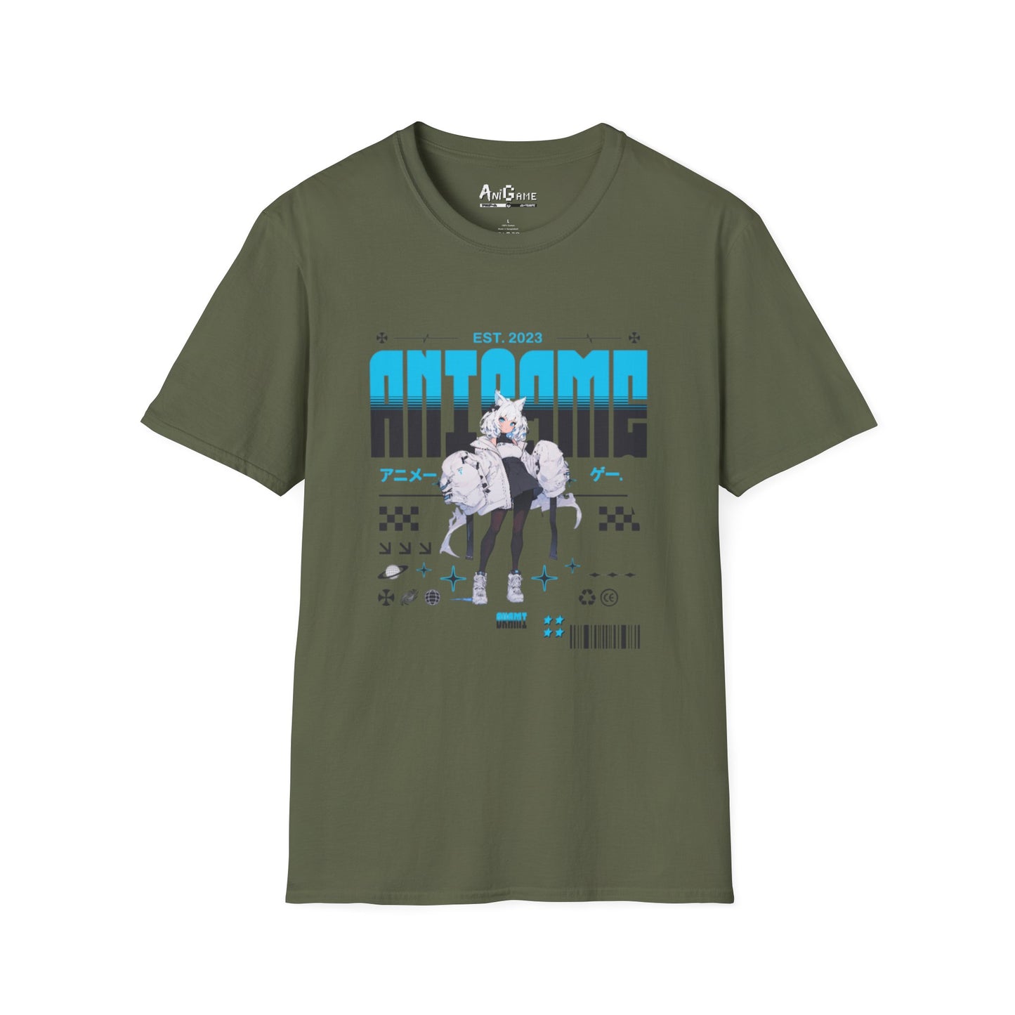AniGame "Cyber Fox" Unisex T-Shirt