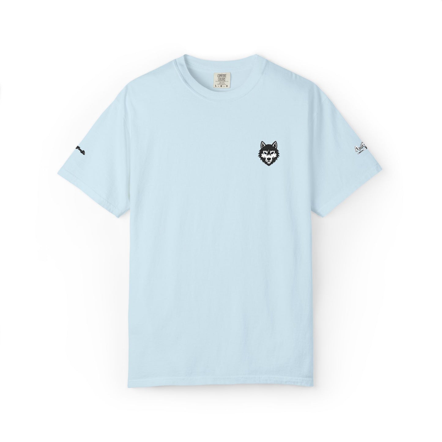 AniGame Original ~ “Kyro the Wolf” (Black and White Design) Short-Sleeve T-Shirt