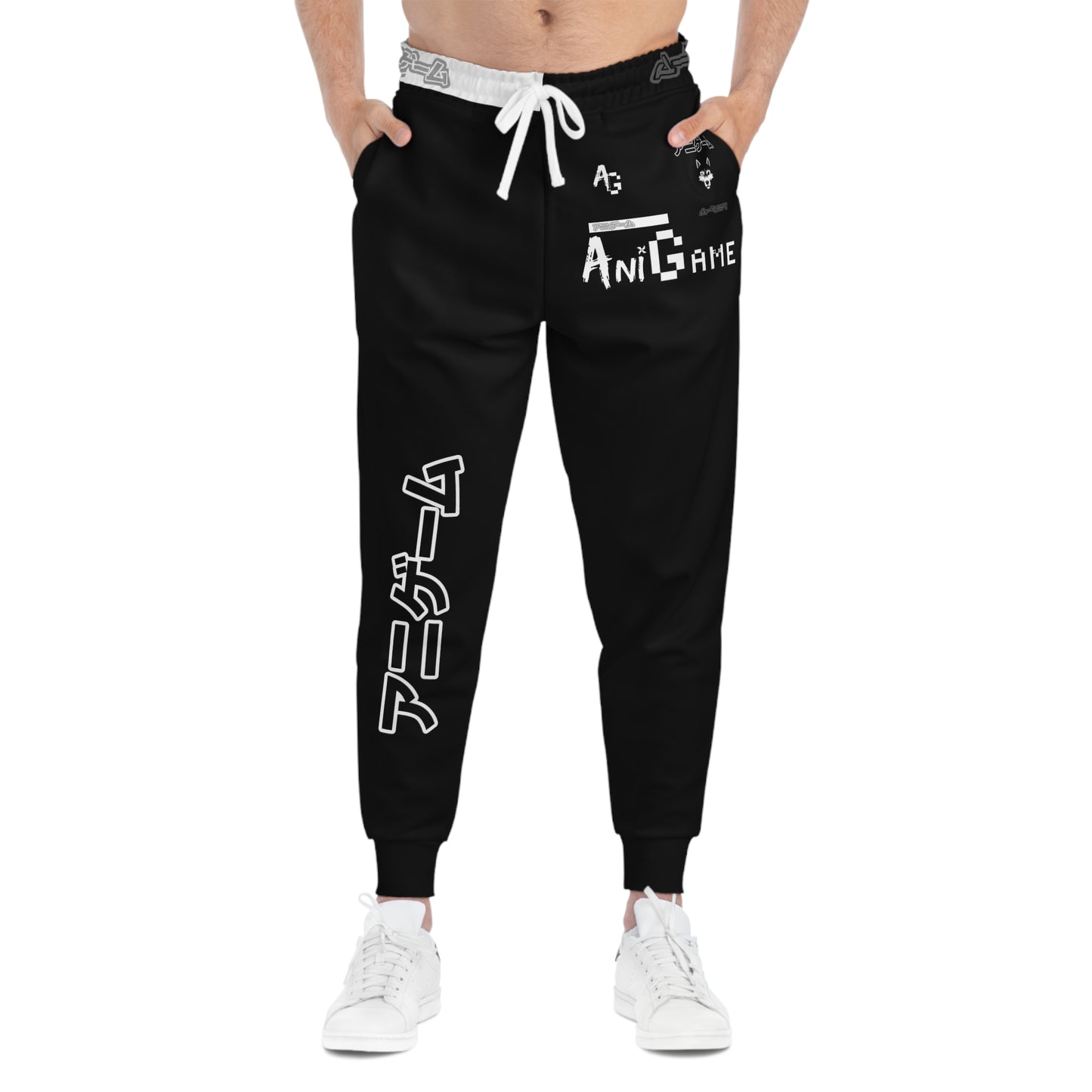 AniGame Original ~ Athletic/Casual Joggers (BLACK)
