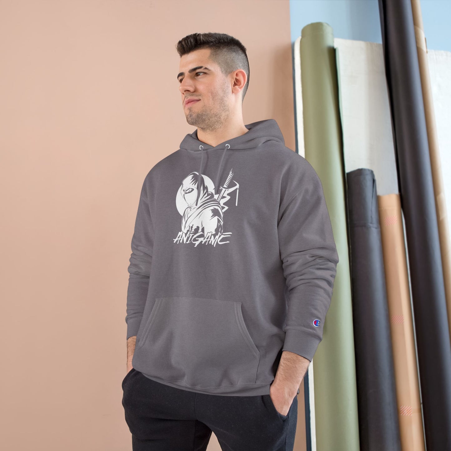 AniGame X Champion “Dark Shinobi”Hoodie