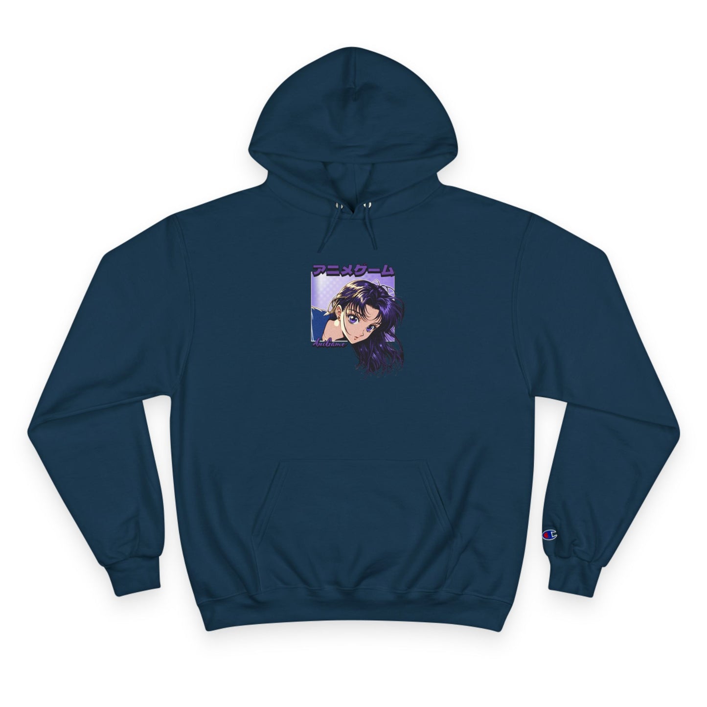 AniGame X Champion “CURIOUS PURPLE” Hoodie