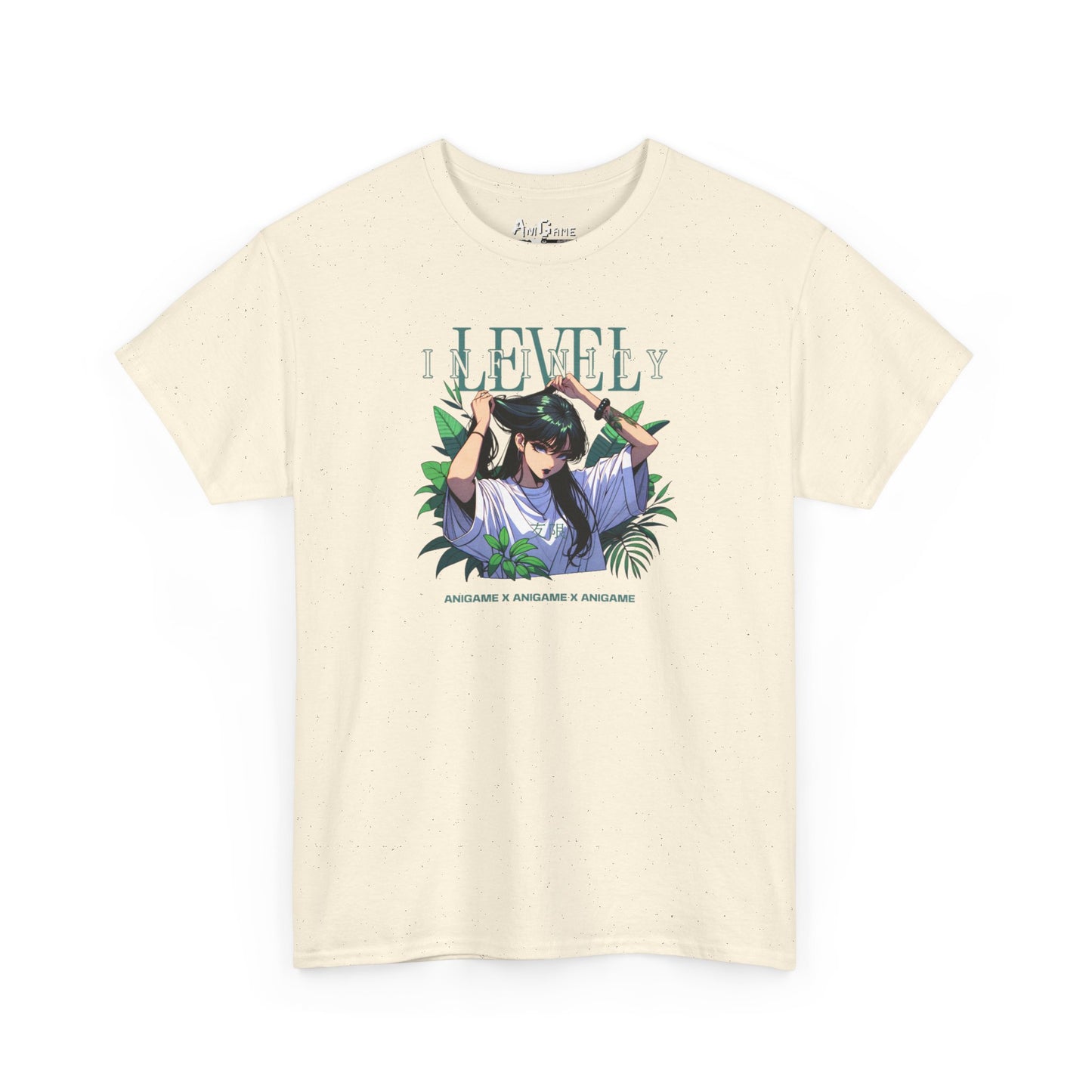 AniGame “Level Infinity” T-Shirt - with anime-Inspired Graphic, Unisex Cotton Tee, Casual Wear, Gift for Friends