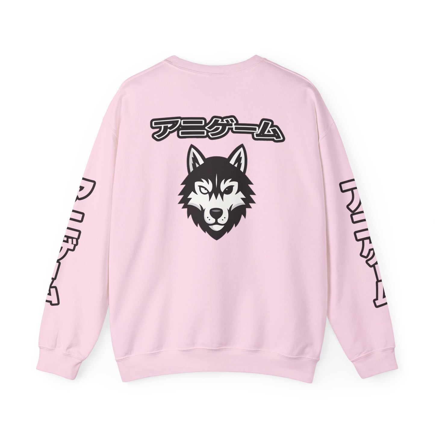 AniGame Unisex Crewneck Sweatshirt, Cozy Fashion, Graphic Sweatshirt, Gifts for Gamers, Streetwear Style