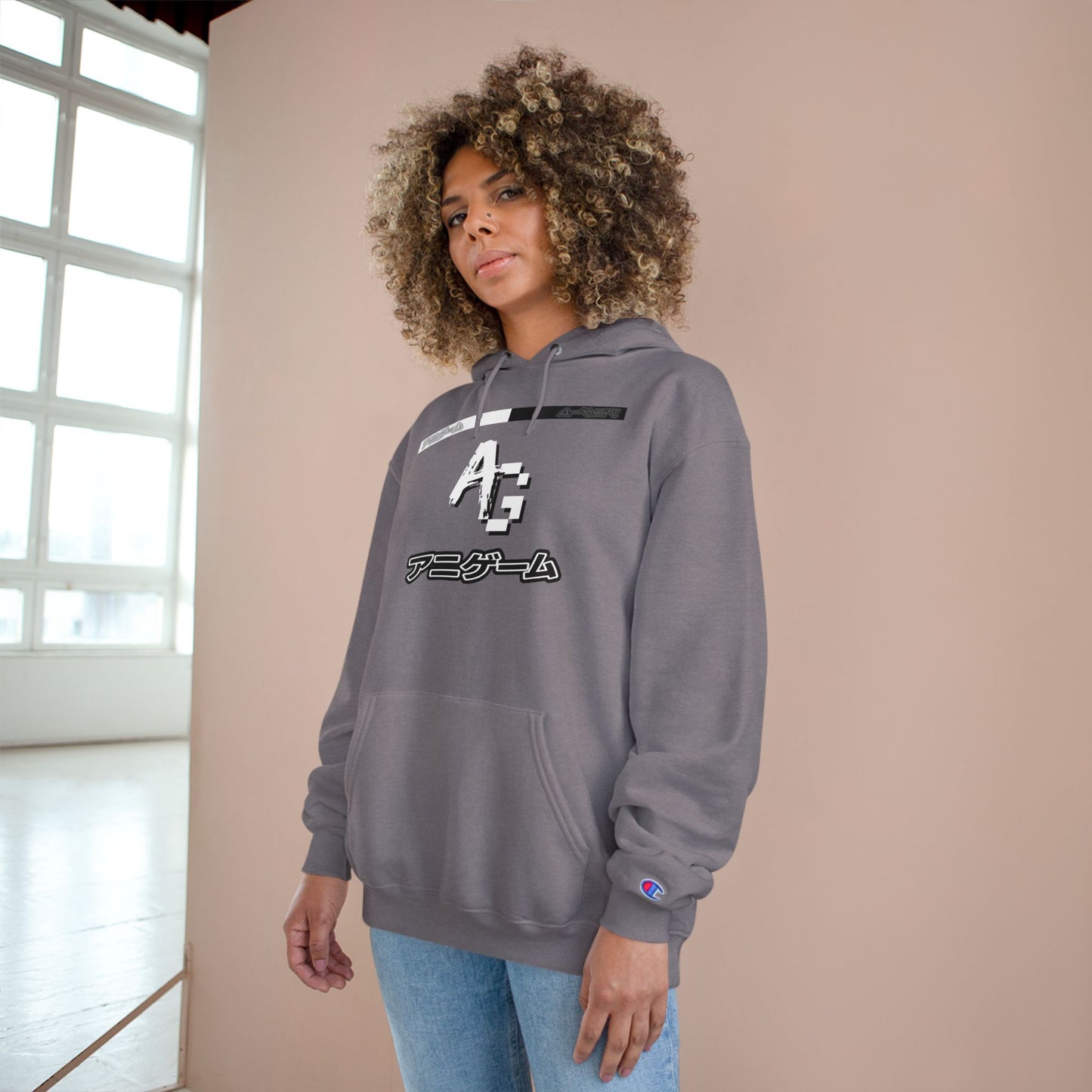AniGame x Champion Hoodie - Stylish and Comfy Casual Wear