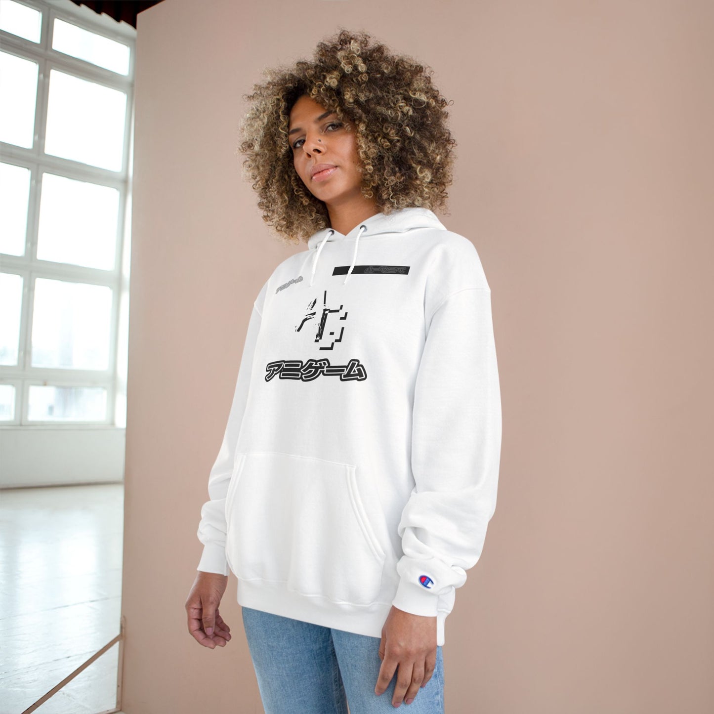 AniGame x Champion Hoodie - Stylish and Comfy Casual Wear