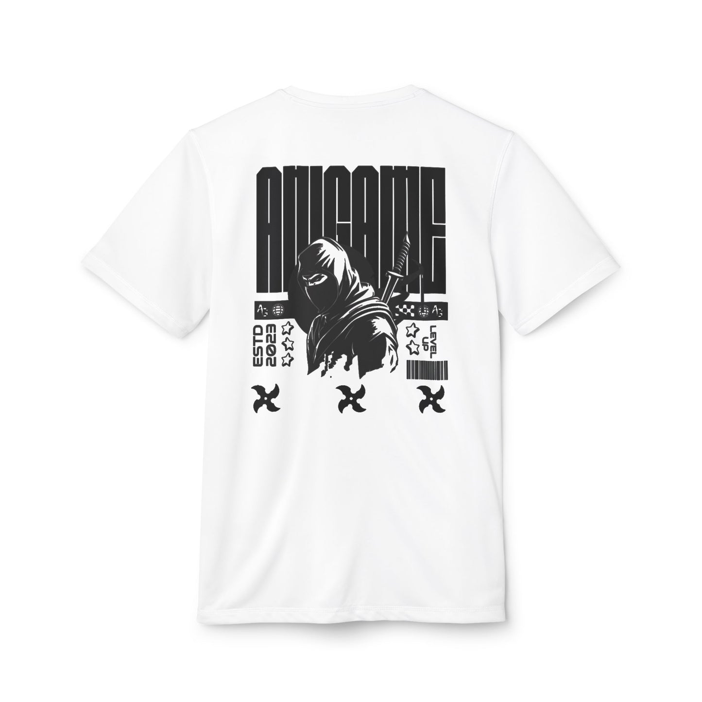 AniGame x Adidas “Dark Shinobi” Unisex Sport T-shirt