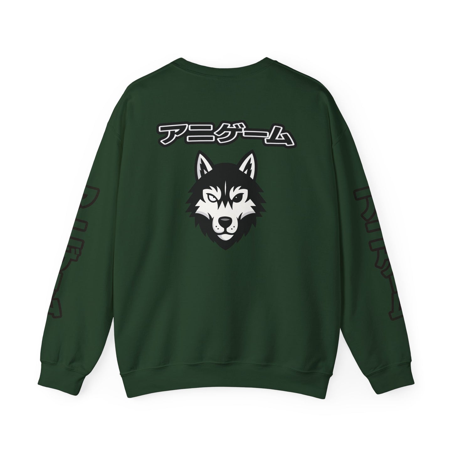 AniGame Unisex Crewneck Sweatshirt, Cozy Fashion, Graphic Sweatshirt, Gifts for Gamers, Streetwear Style