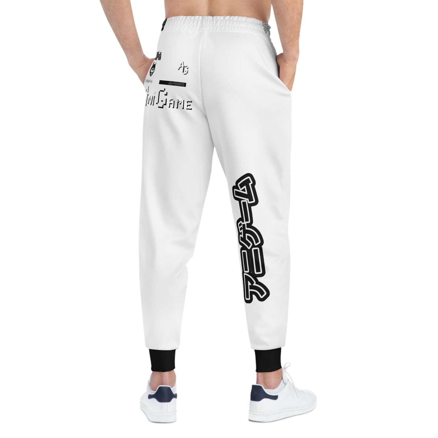 AniGame Athletic/Casual Joggers (WHITE)