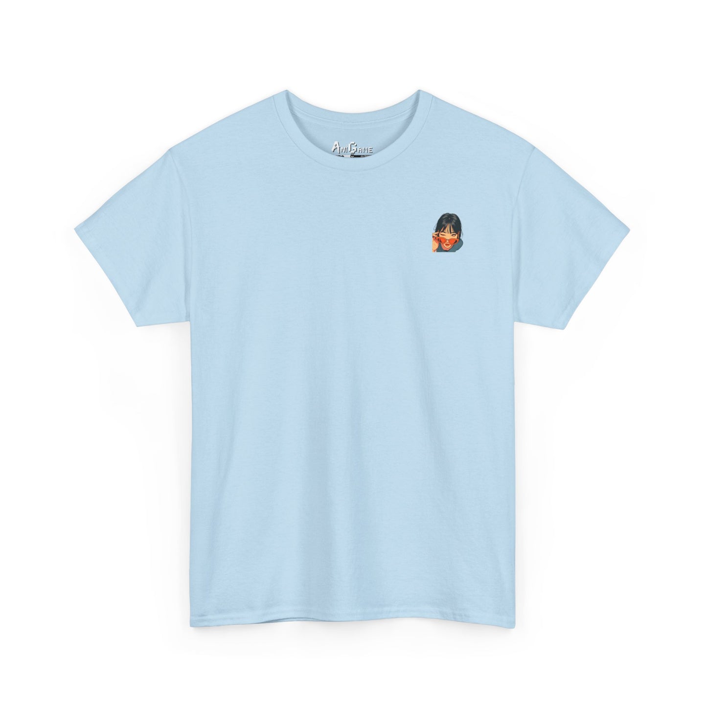 AniGame “Orange Wassup” T-Shirt , Vintage Anime Shirt, Unisex Cotton T-Shirt, Casual Graphic Wear