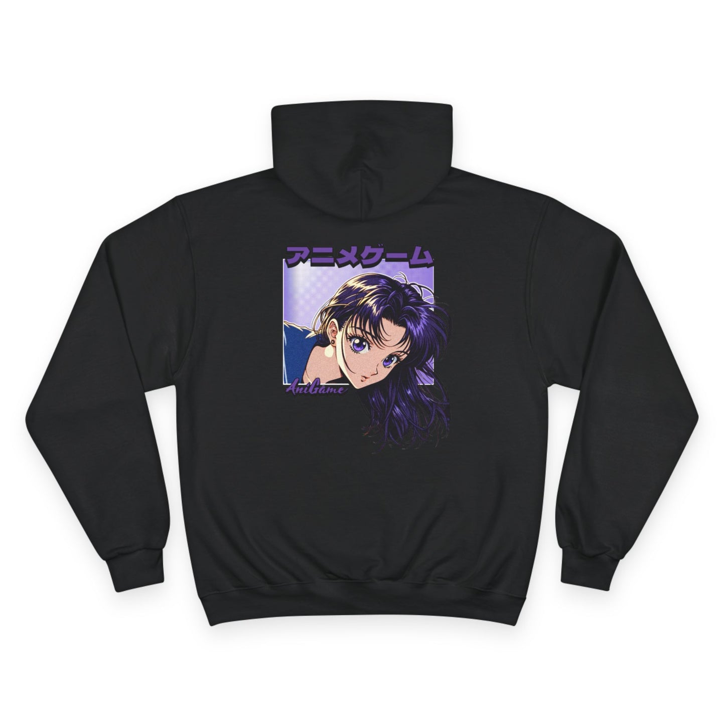 AniGame X Champion “CURIOUS PURPLE” Hoodie