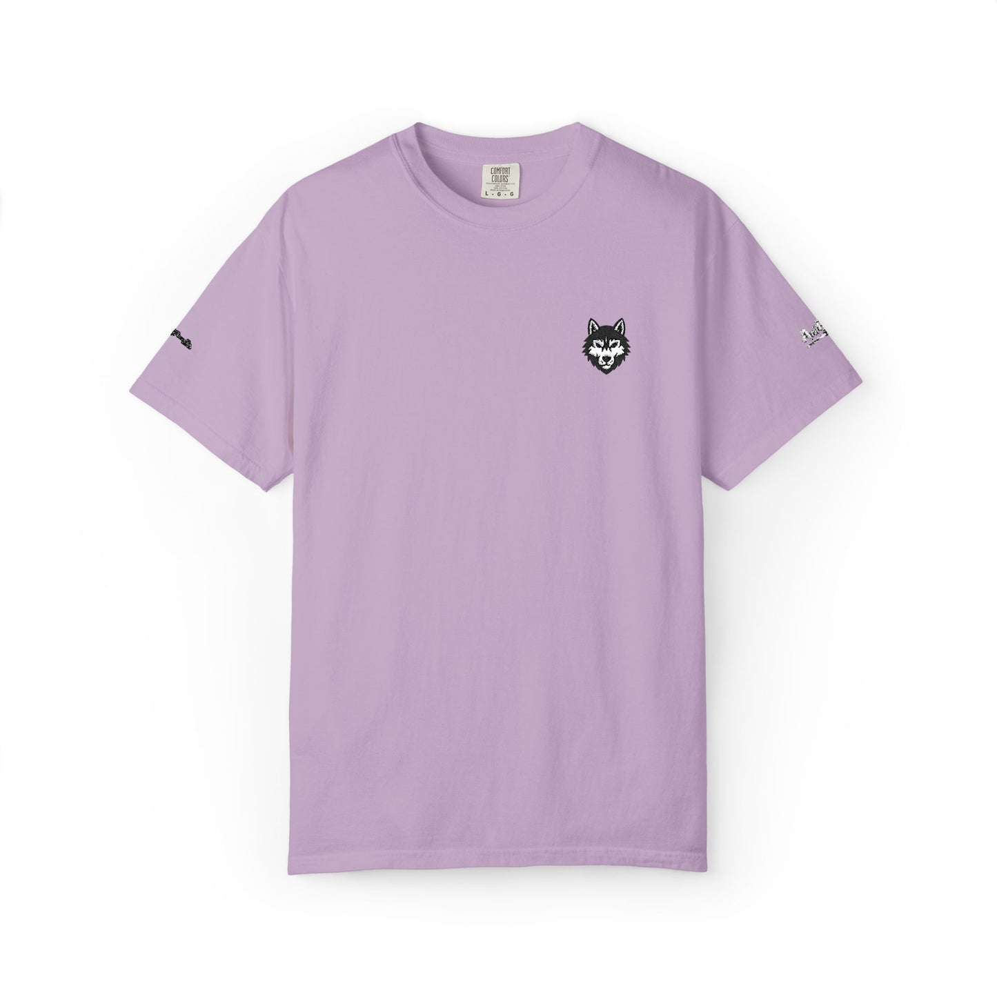 AniGame Original ~ “Kyro the Wolf” (Black and White Design) Short-Sleeve T-Shirt