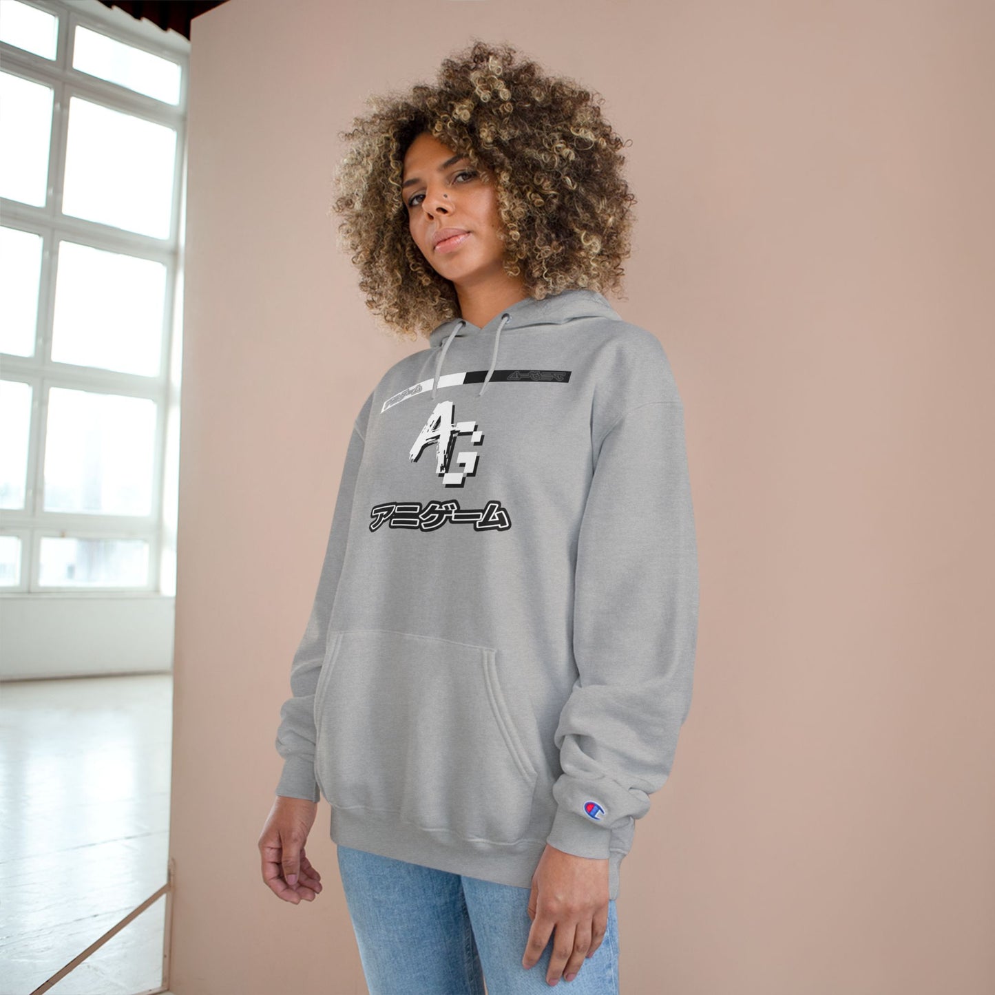 AniGame x Champion Hoodie - Stylish and Comfy Casual Wear
