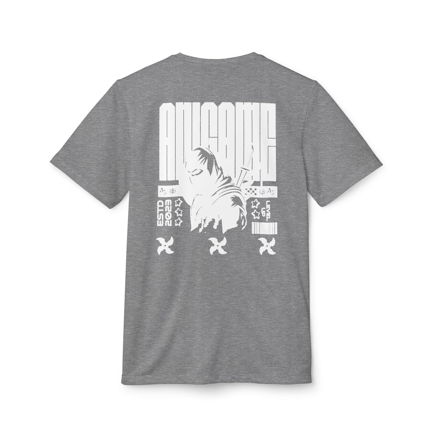 AniGame x Adidas “Dark Shinobi” Unisex Sport T-shirt