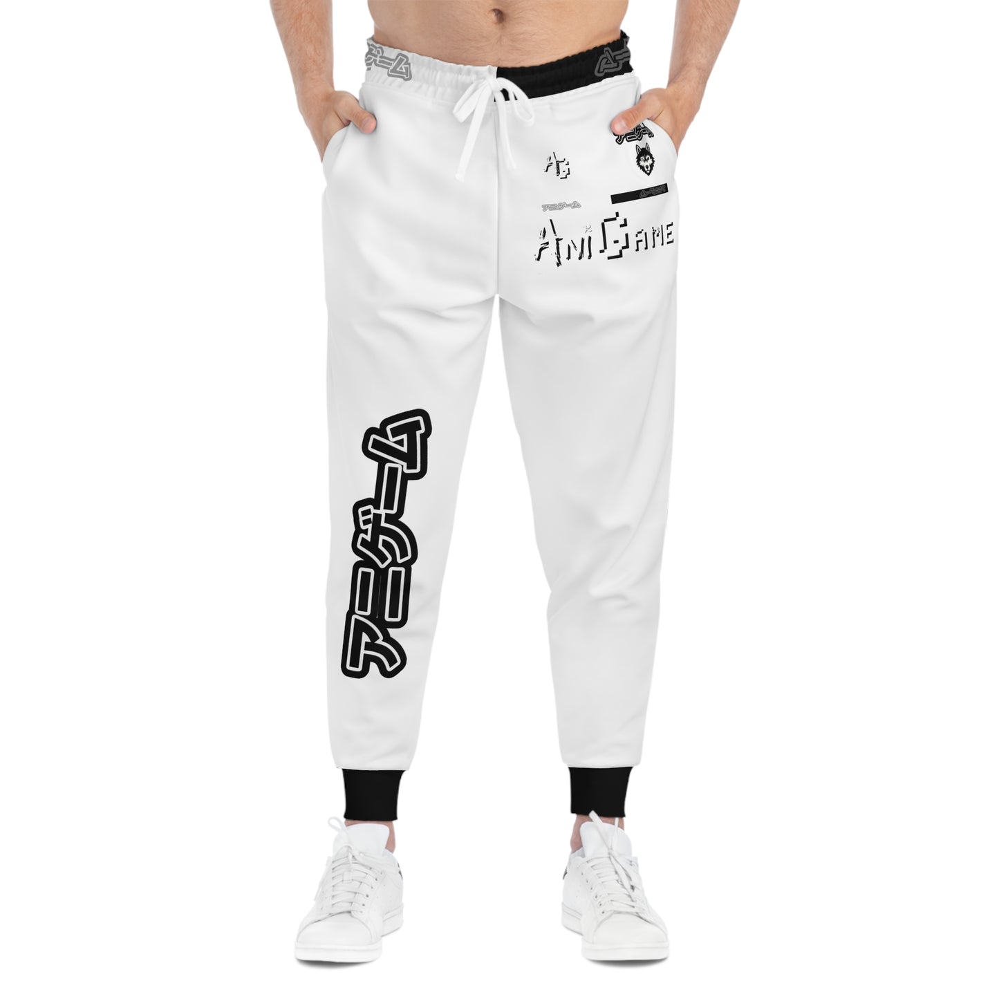 AniGame Athletic/Casual Joggers (WHITE)