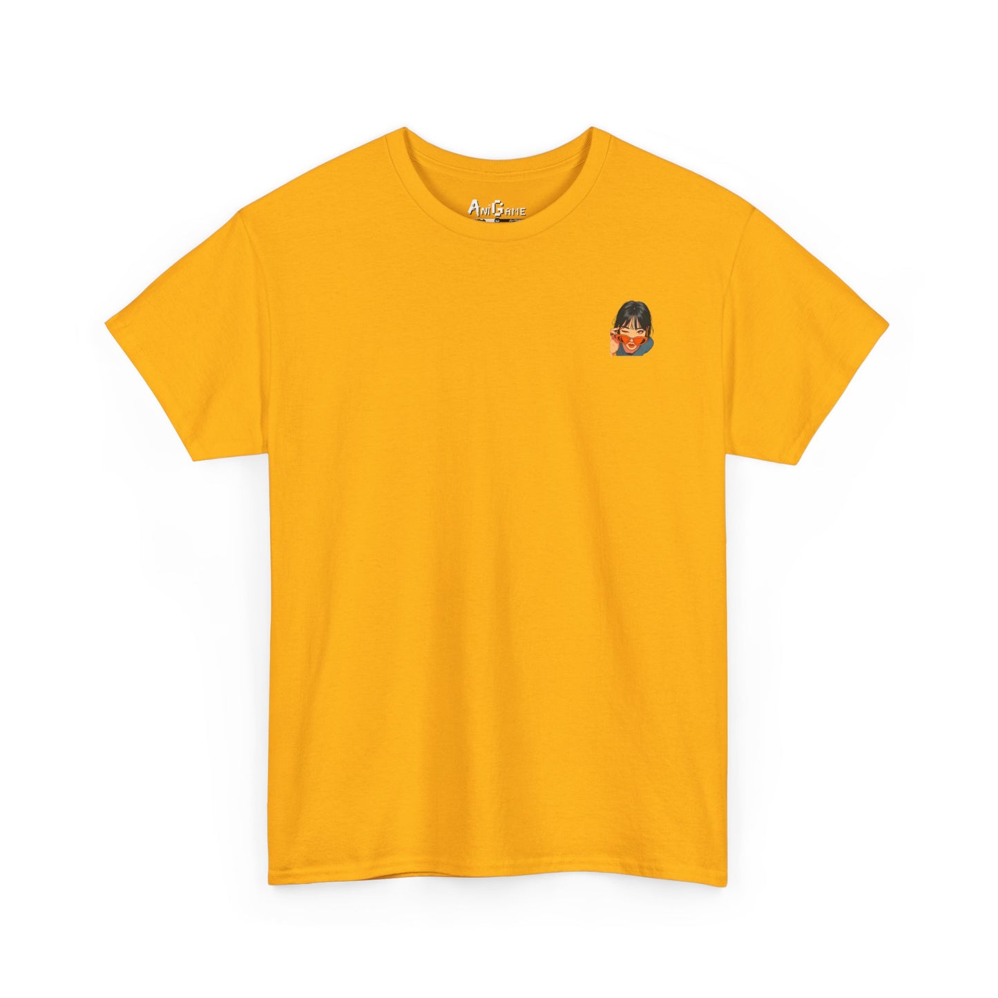 AniGame “Orange Wassup” T-Shirt , Vintage Anime Shirt, Unisex Cotton T-Shirt, Casual Graphic Wear
