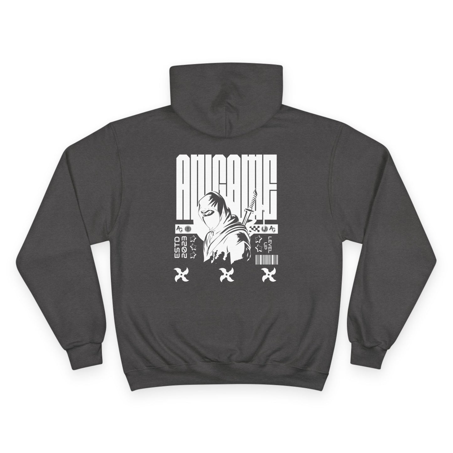 AniGame X Champion “Dark Shinobi”Hoodie