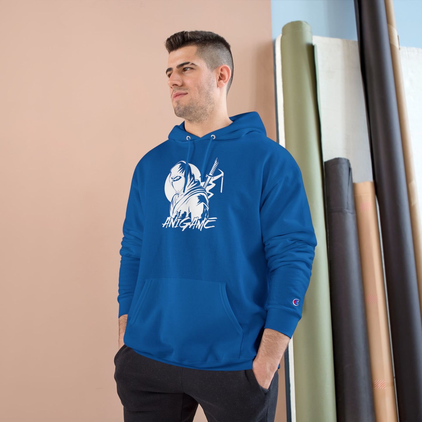 AniGame X Champion “Dark Shinobi”Hoodie