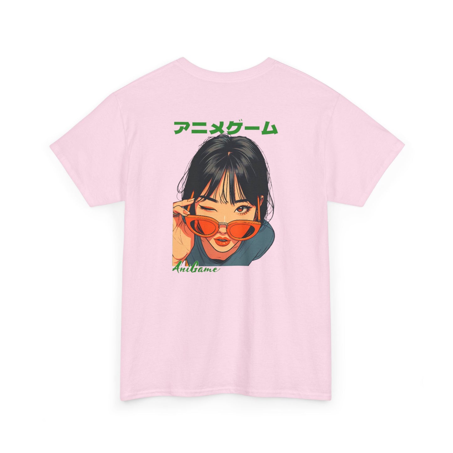 AniGame “Orange Wassup” T-Shirt , Vintage Anime Shirt, Unisex Cotton T-Shirt, Casual Graphic Wear