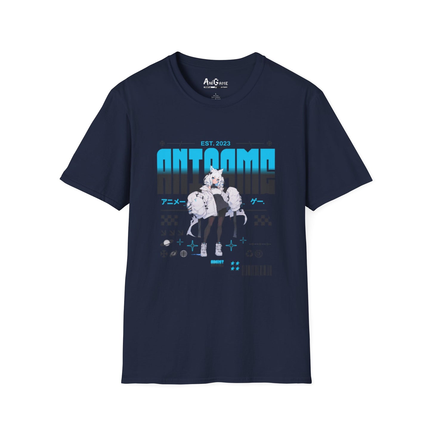 AniGame "Cyber Fox" Unisex T-Shirt