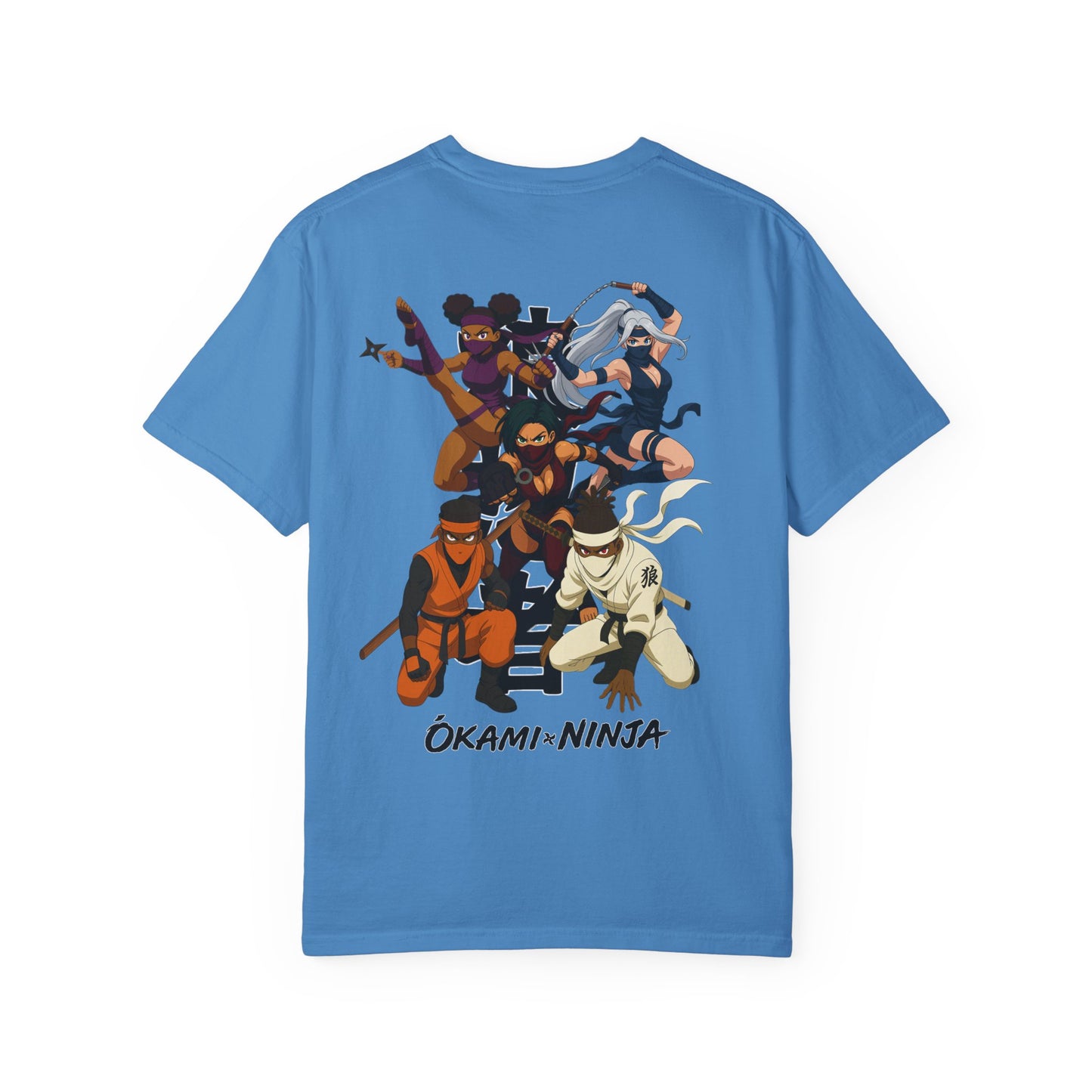 AniGame Original ~ “Ōkami Ninja” Unisex T-shirt - Anime Streetwear Casual Design