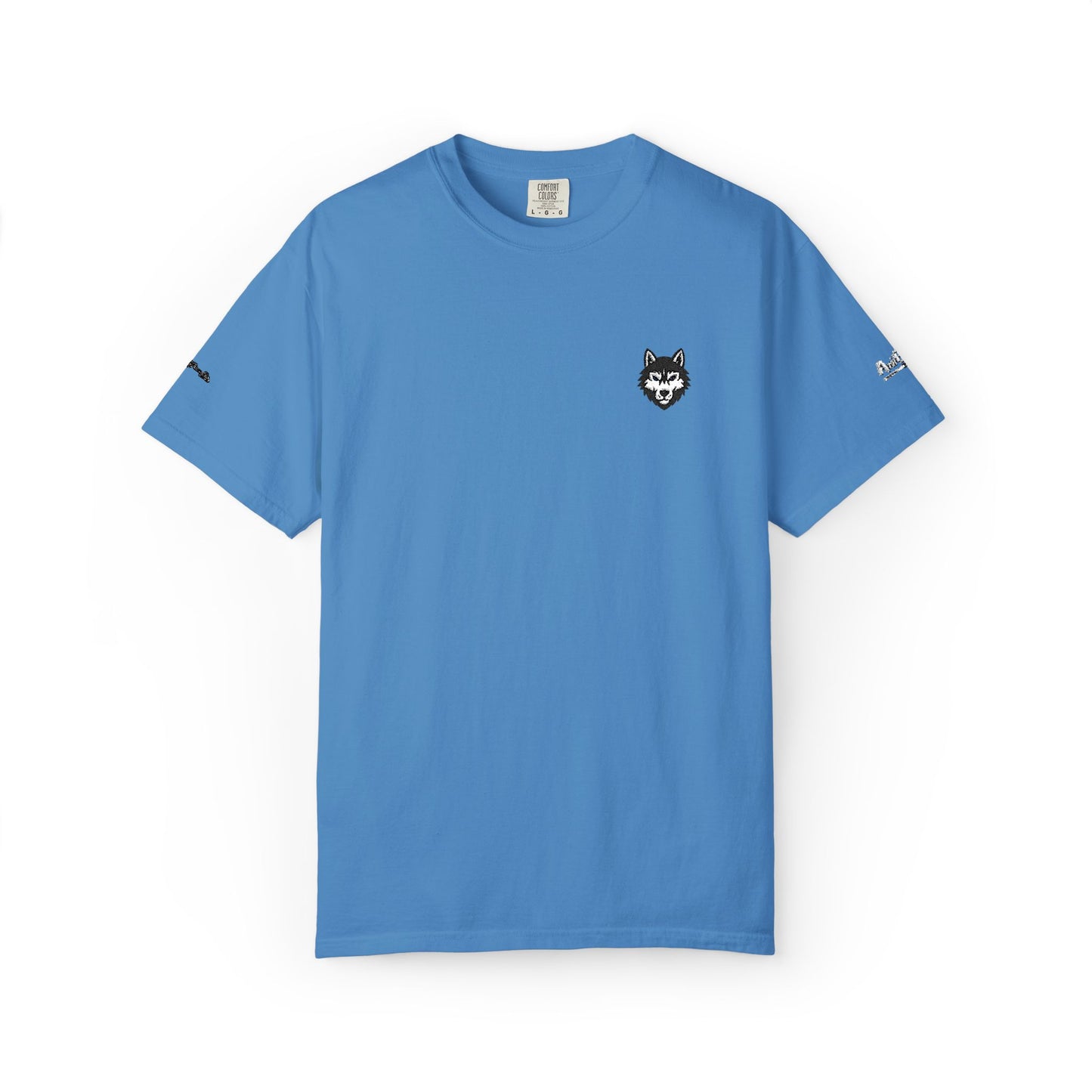 AniGame Original ~ “Kyro the Wolf” (Black and White Design) Short-Sleeve T-Shirt
