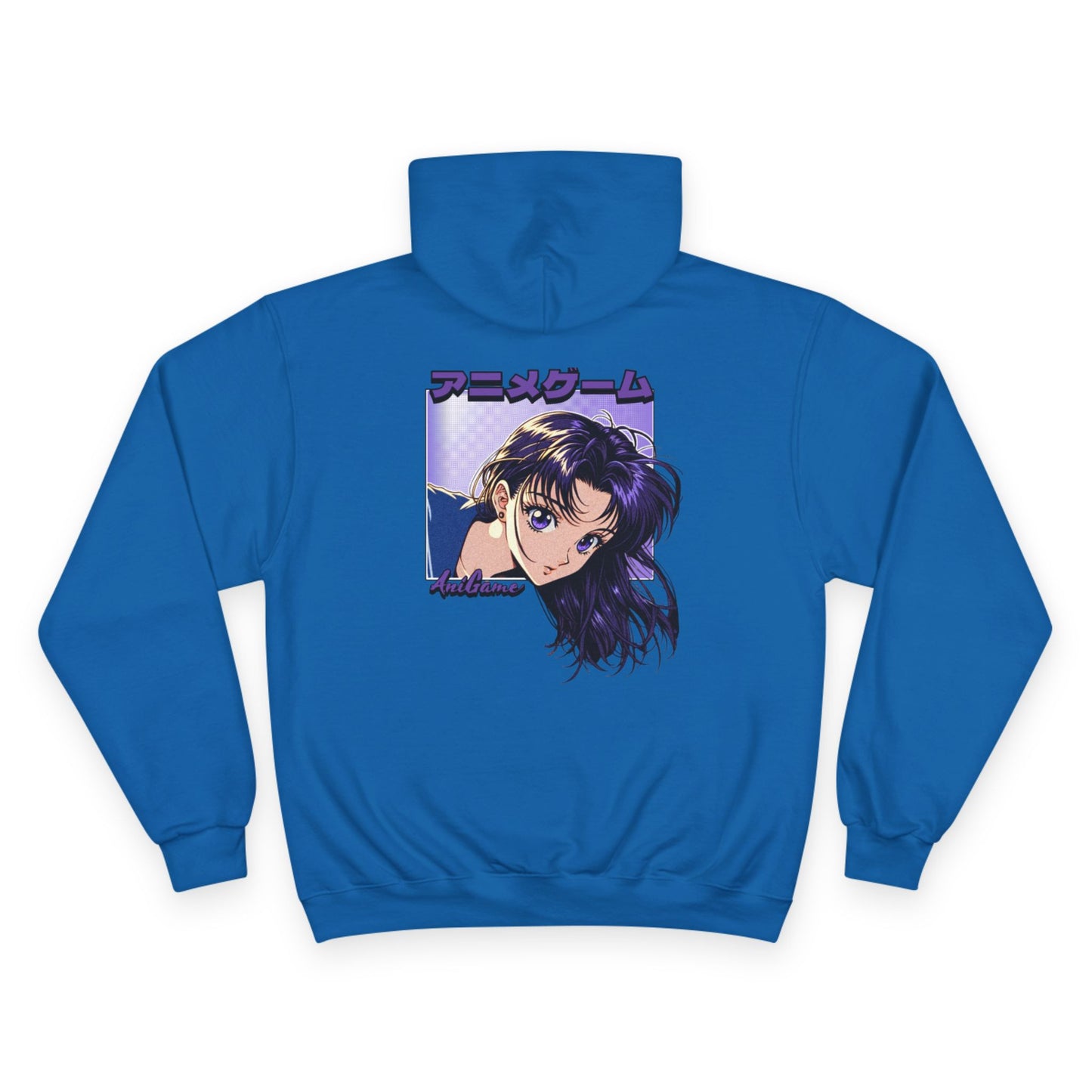 AniGame X Champion “CURIOUS PURPLE” Hoodie
