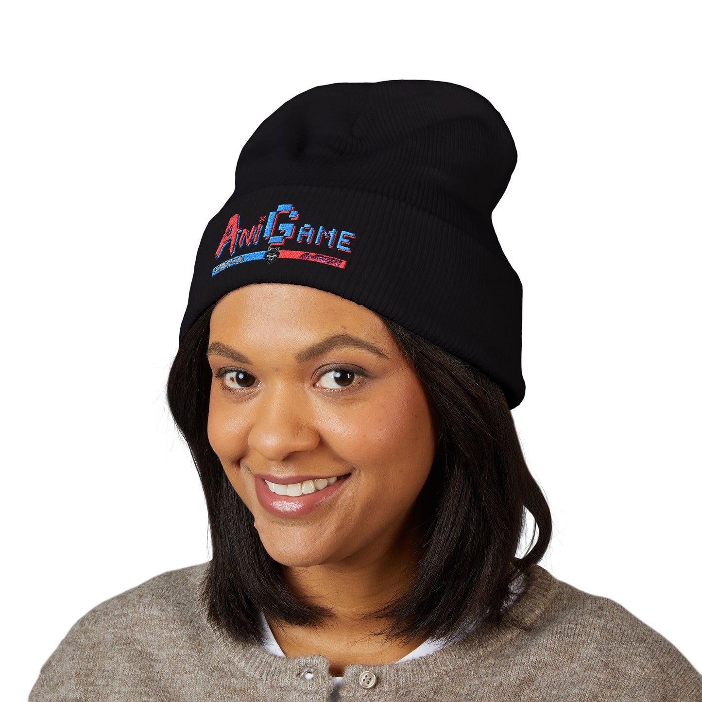AniGame Original ~ Classic Cuffed Beanie (Embroidery)