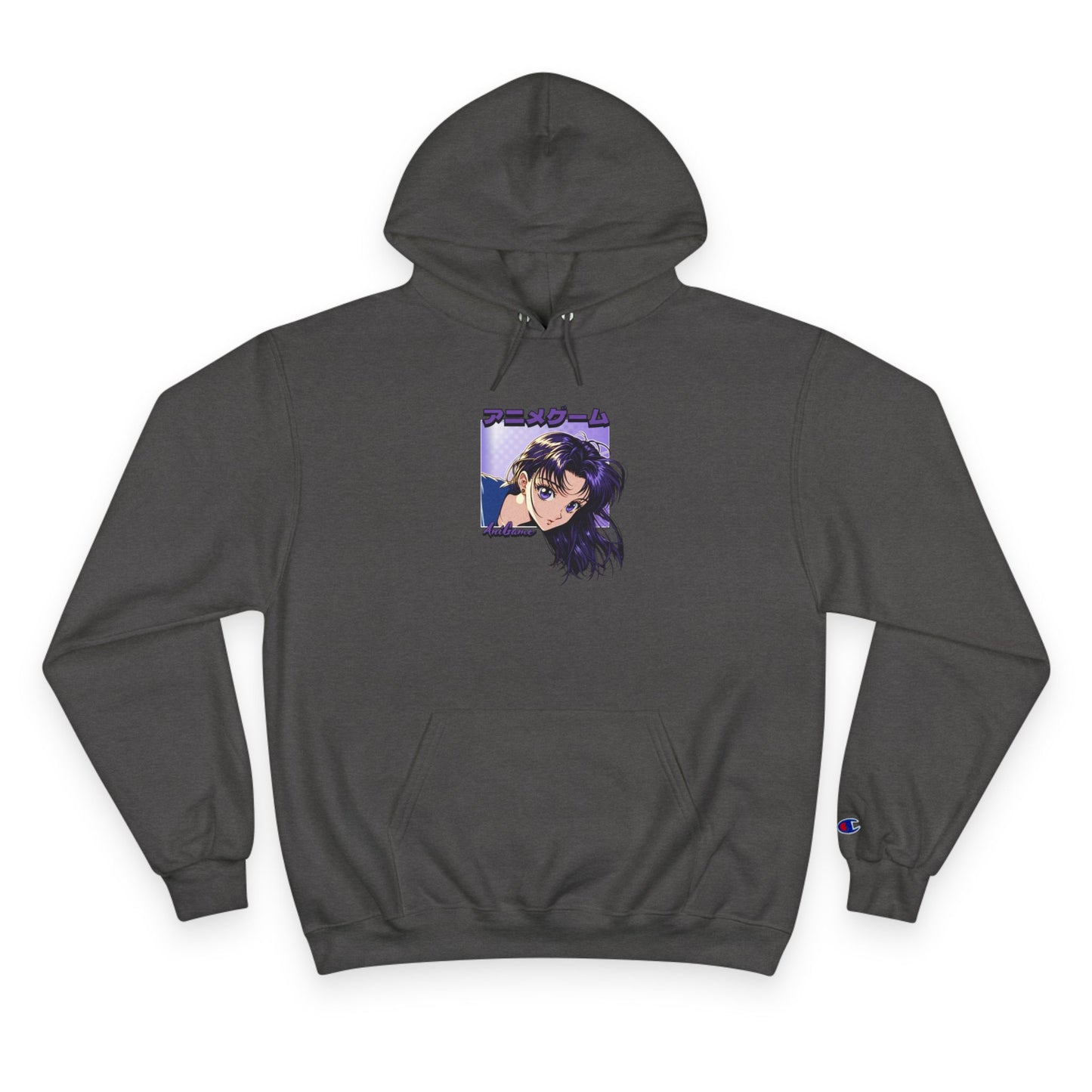 AniGame X Champion “CURIOUS PURPLE” Hoodie