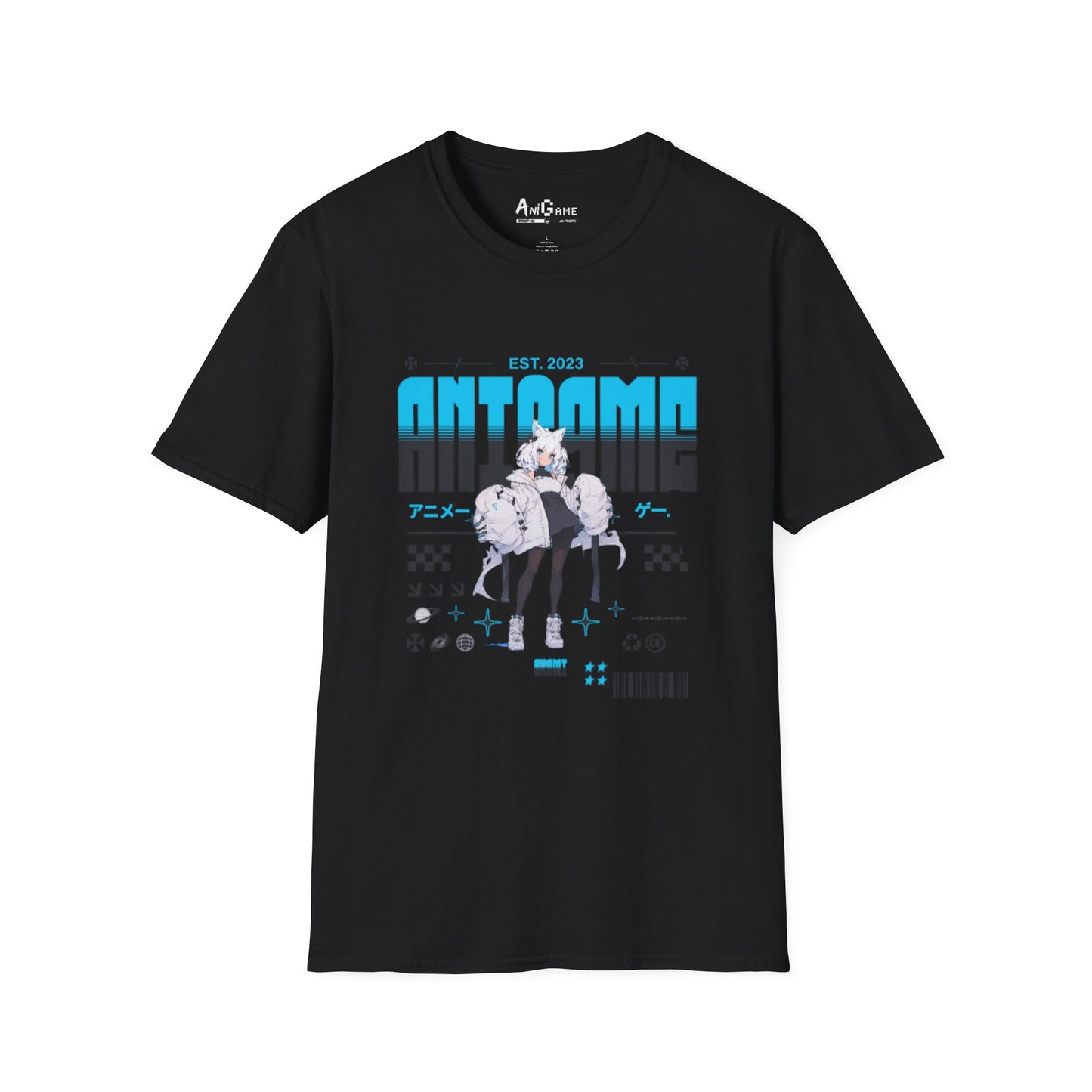 AniGame "Cyber Fox" Unisex T-Shirt