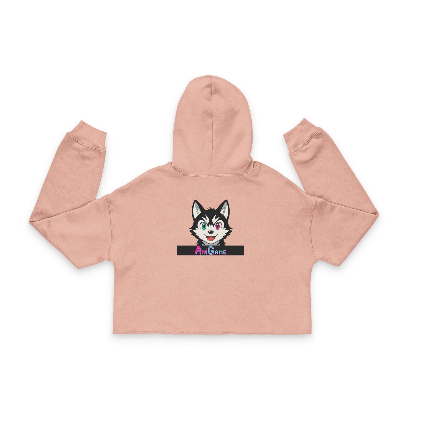 AniGame “Kyro The Wolf” Women's Cropped Hoodie