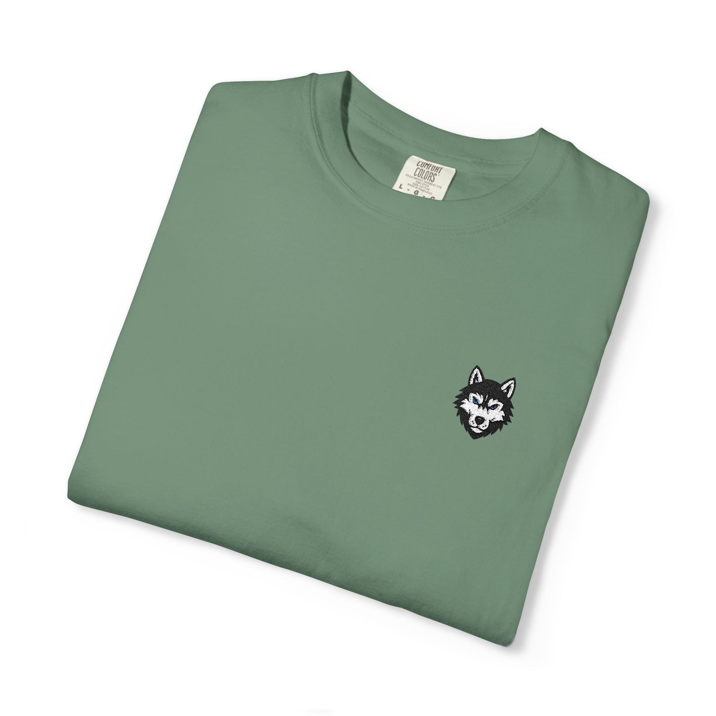 AniGame Original ~ “Kyro the Wolf” (Black and White Design) Short-Sleeve T-Shirt