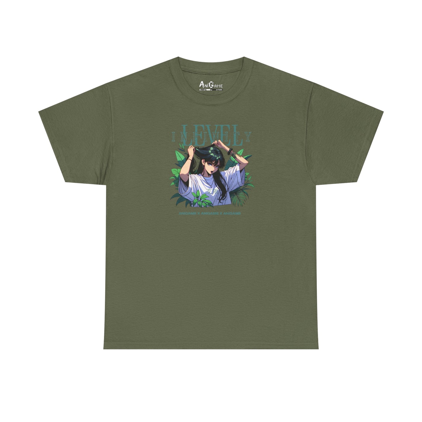 AniGame “Level Infinity” T-Shirt - with anime-Inspired Graphic, Unisex Cotton Tee, Casual Wear, Gift for Friends