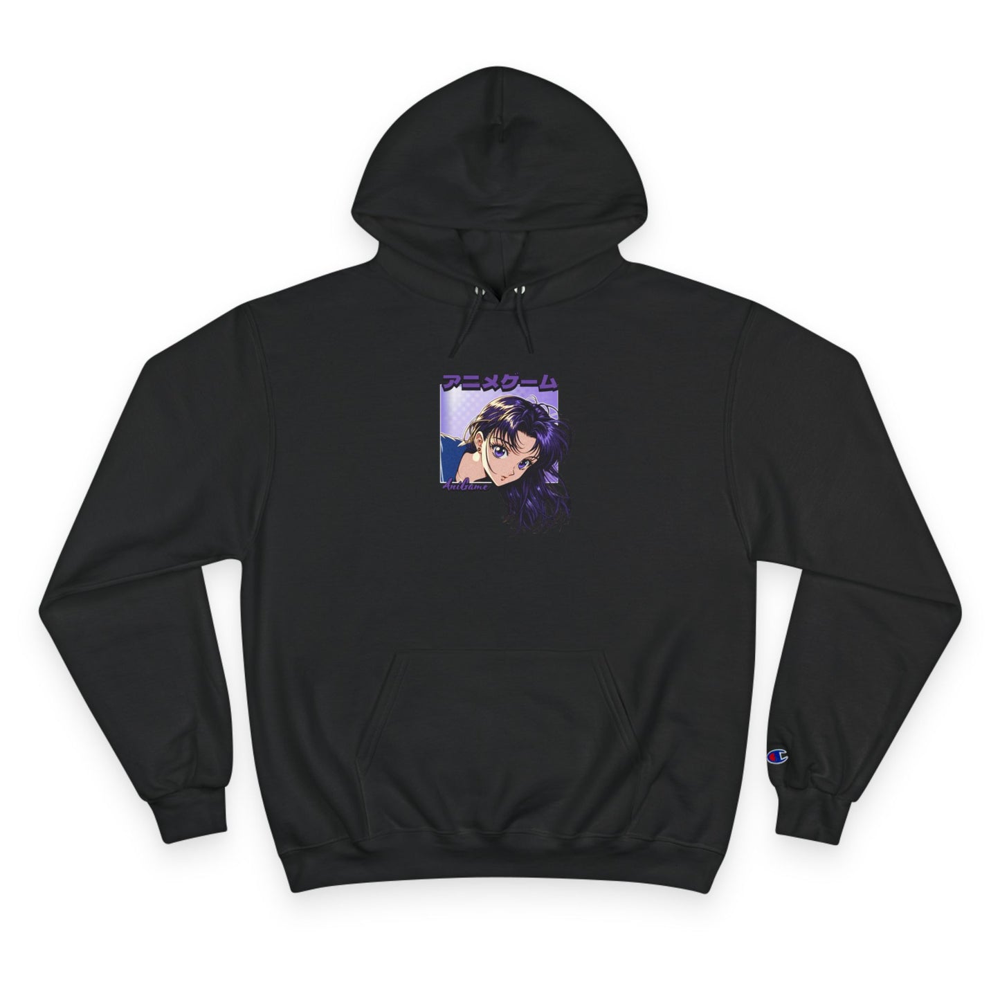 AniGame X Champion “CURIOUS PURPLE” Hoodie