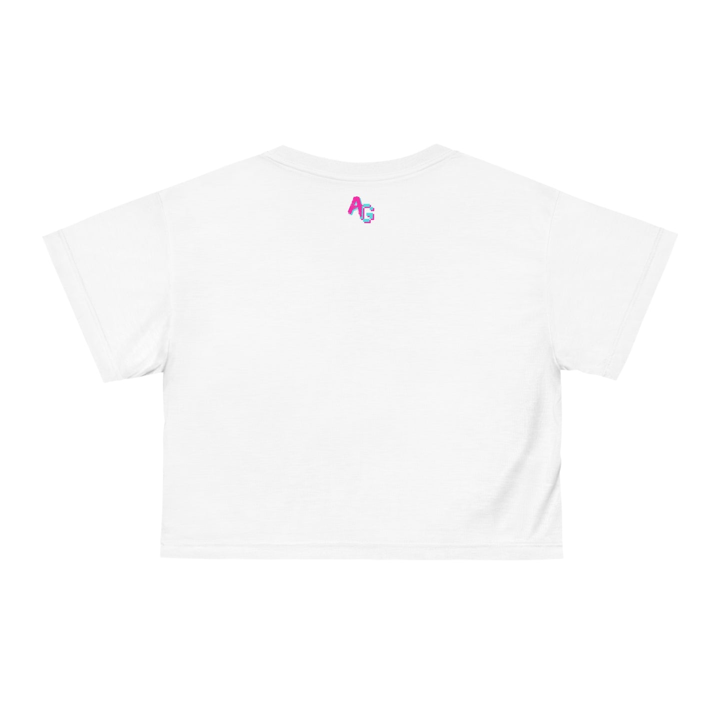 AniGame Original - “Kyro the Wolf” Crop Tee for Gamers | Cute Wolf Design | Perfect for Festivals, Twitch, Gifts, Summer Wear