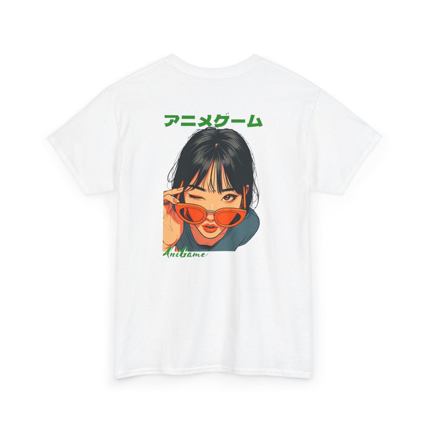 AniGame “Orange Wassup” T-Shirt , Vintage Anime Shirt, Unisex Cotton T-Shirt, Casual Graphic Wear