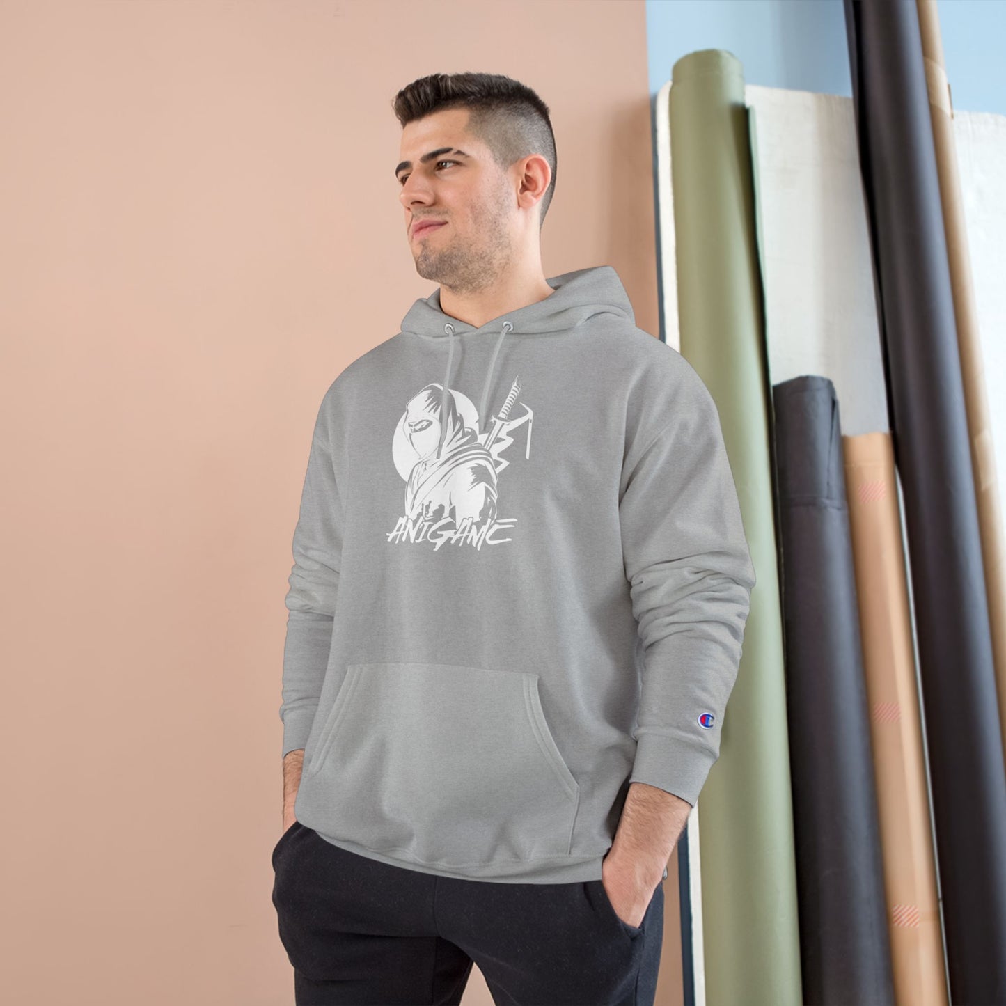AniGame X Champion “Dark Shinobi”Hoodie