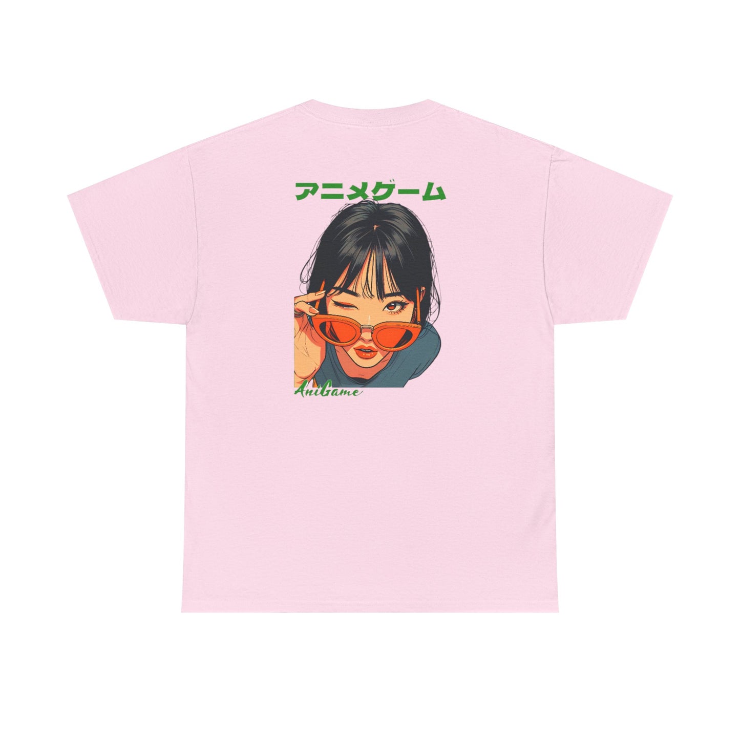 AniGame “Orange Wassup” T-Shirt , Vintage Anime Shirt, Unisex Cotton T-Shirt, Casual Graphic Wear