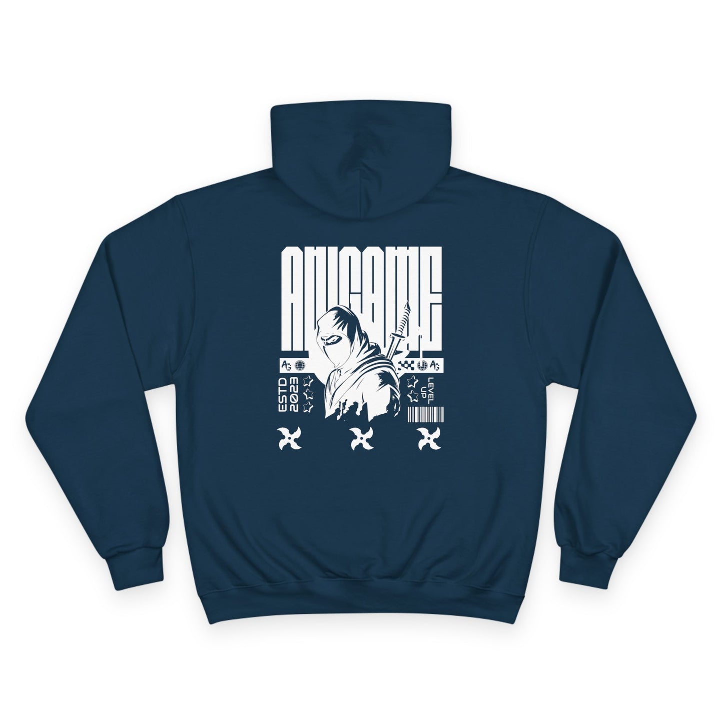 AniGame X Champion “Dark Shinobi”Hoodie