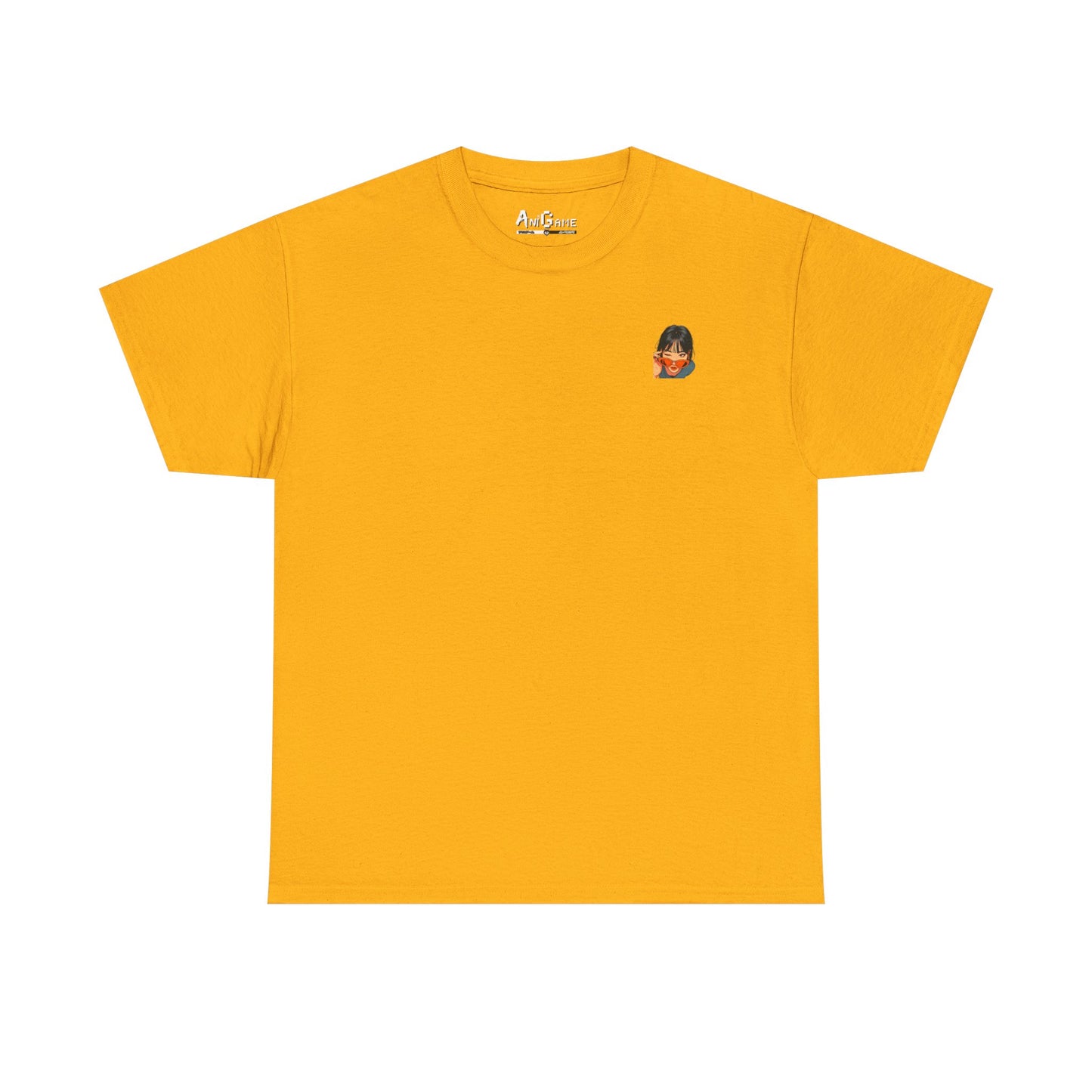 AniGame “Orange Wassup” T-Shirt , Vintage Anime Shirt, Unisex Cotton T-Shirt, Casual Graphic Wear
