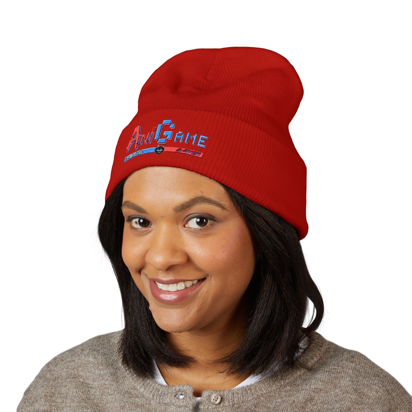 AniGame Original ~ Classic Cuffed Beanie (Embroidery)
