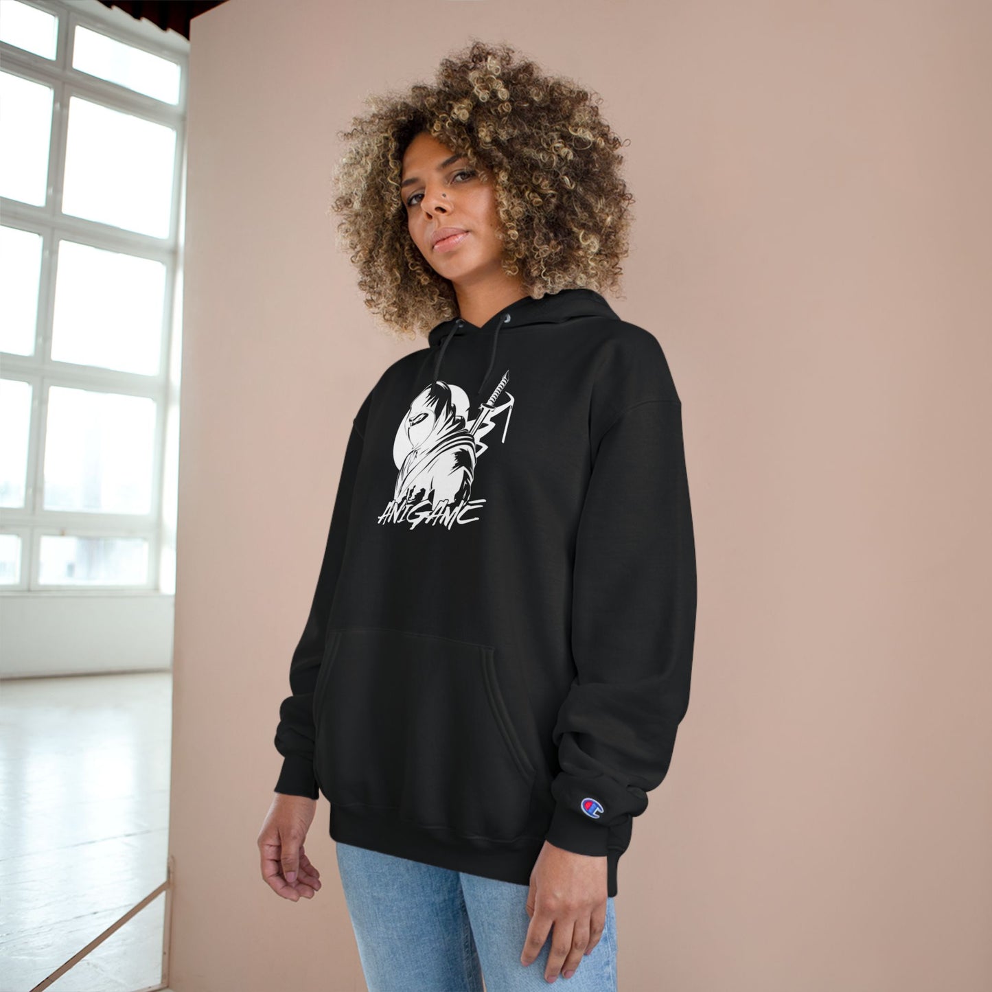AniGame X Champion “Dark Shinobi”Hoodie