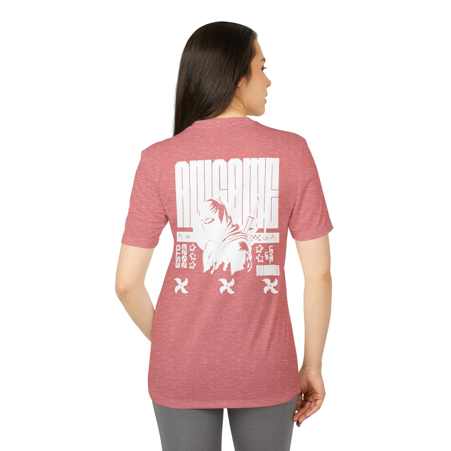 AniGame x Adidas “Dark Shinobi” Unisex Sport T-shirt