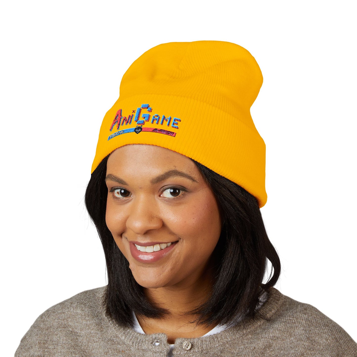 AniGame Original ~ Classic Cuffed Beanie (Embroidery)