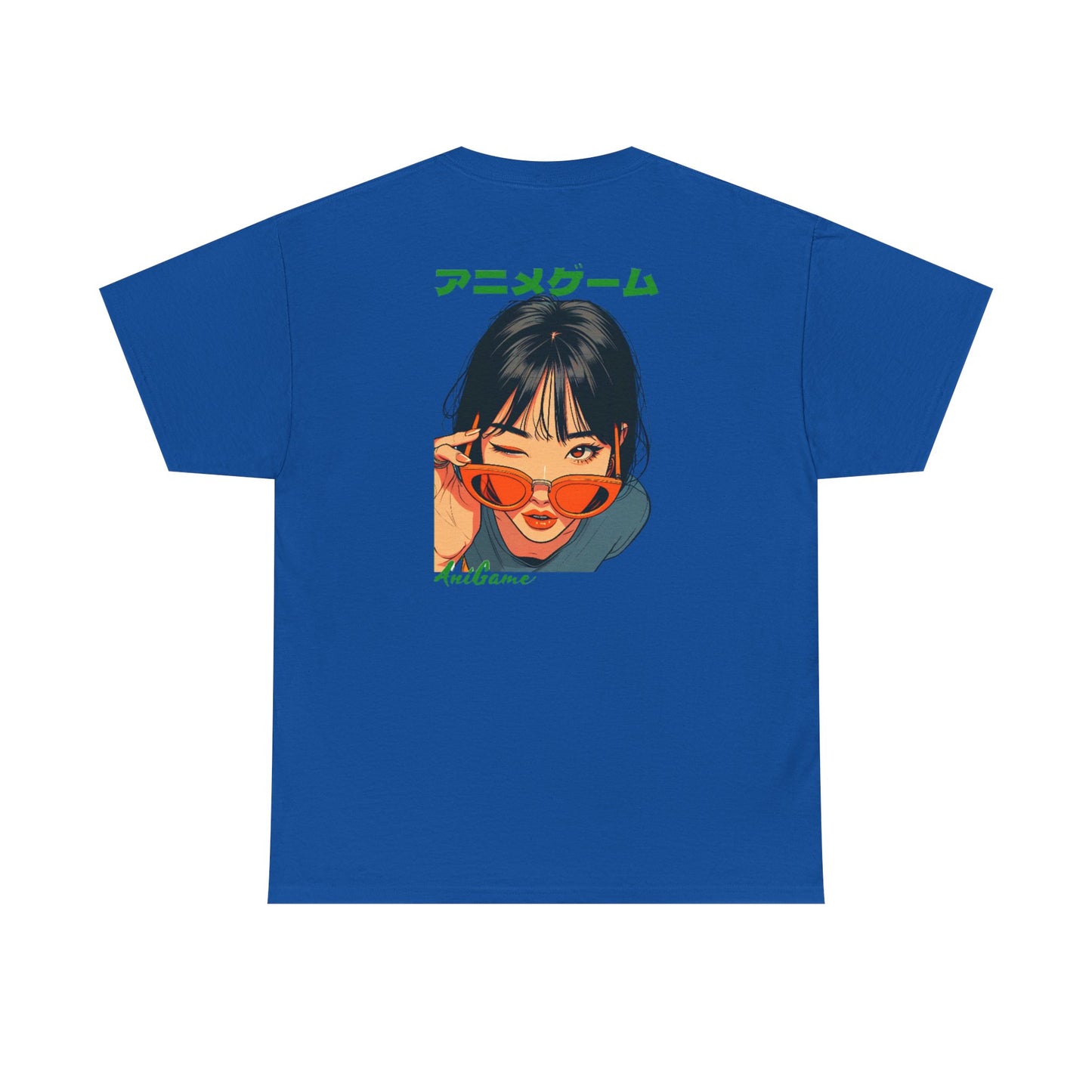 AniGame “Orange Wassup” T-Shirt , Vintage Anime Shirt, Unisex Cotton T-Shirt, Casual Graphic Wear