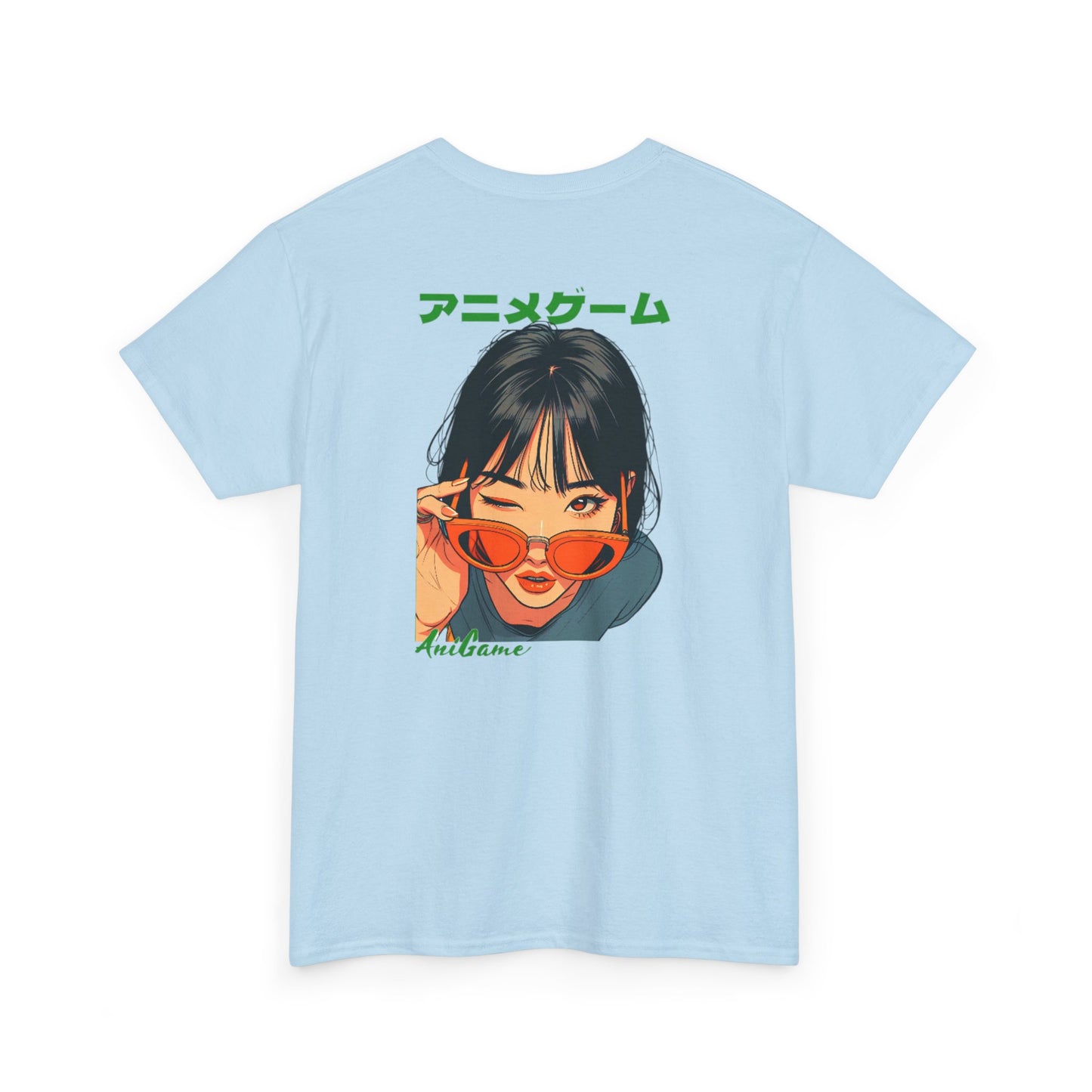 AniGame “Orange Wassup” T-Shirt , Vintage Anime Shirt, Unisex Cotton T-Shirt, Casual Graphic Wear