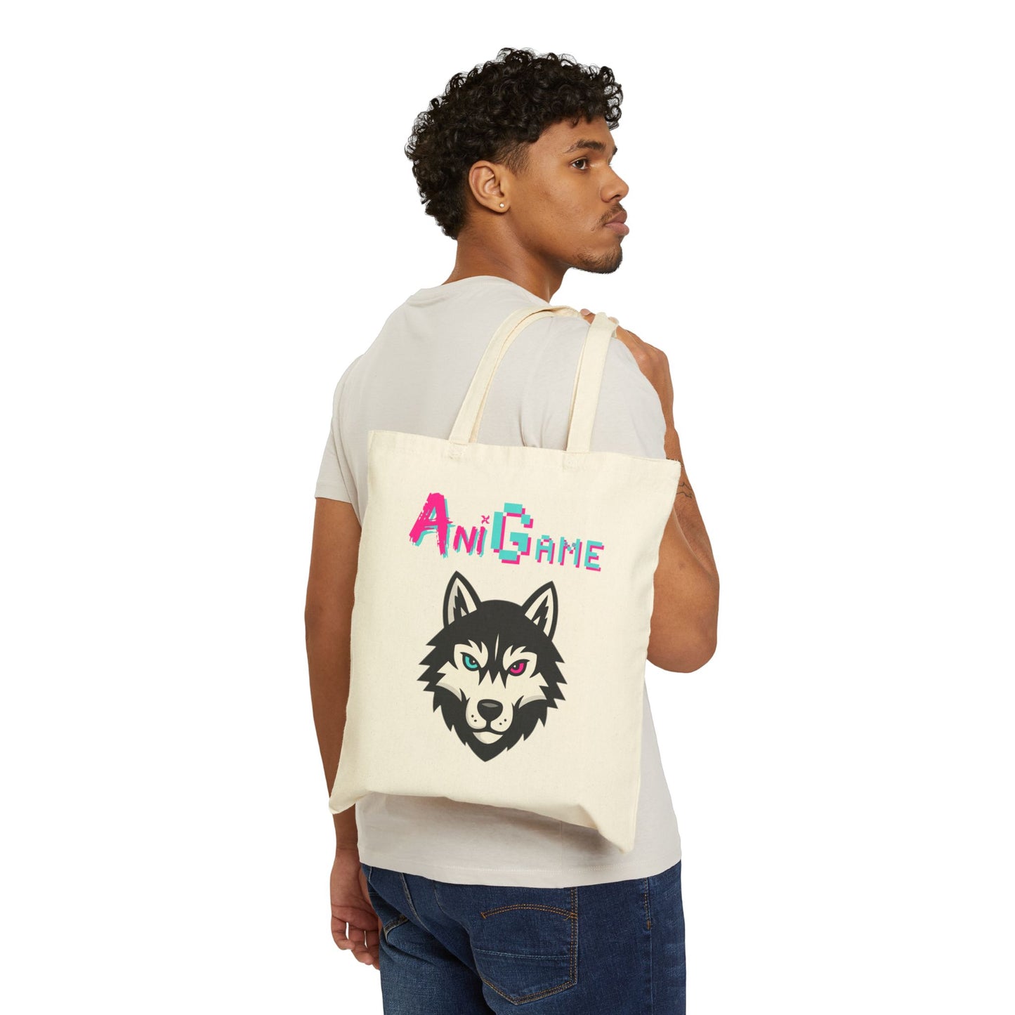 AniGame Original ~ Tote Bag Design for Shopping and Travel