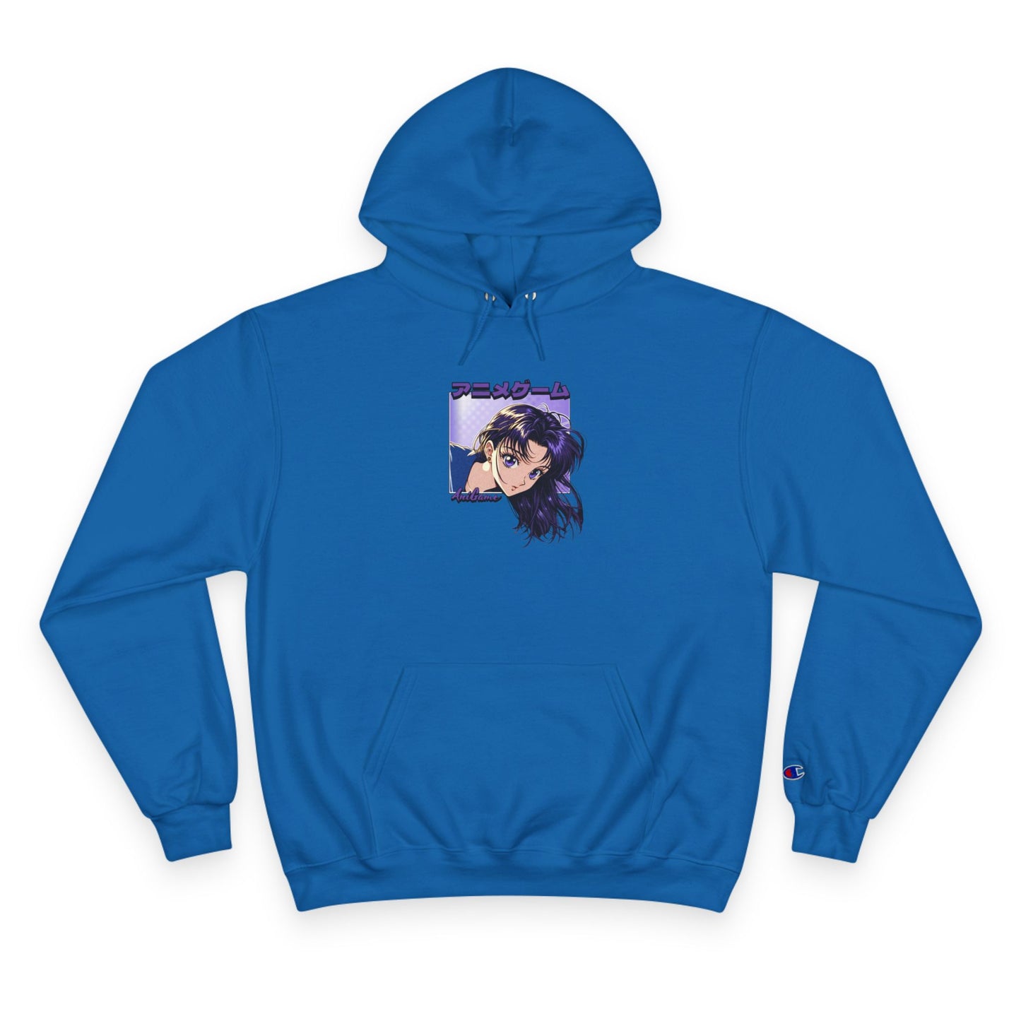 AniGame X Champion “CURIOUS PURPLE” Hoodie